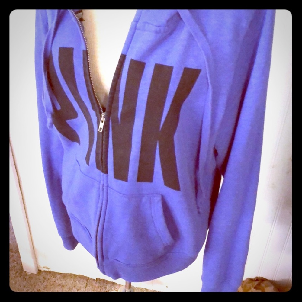 Pink hoodie sweater